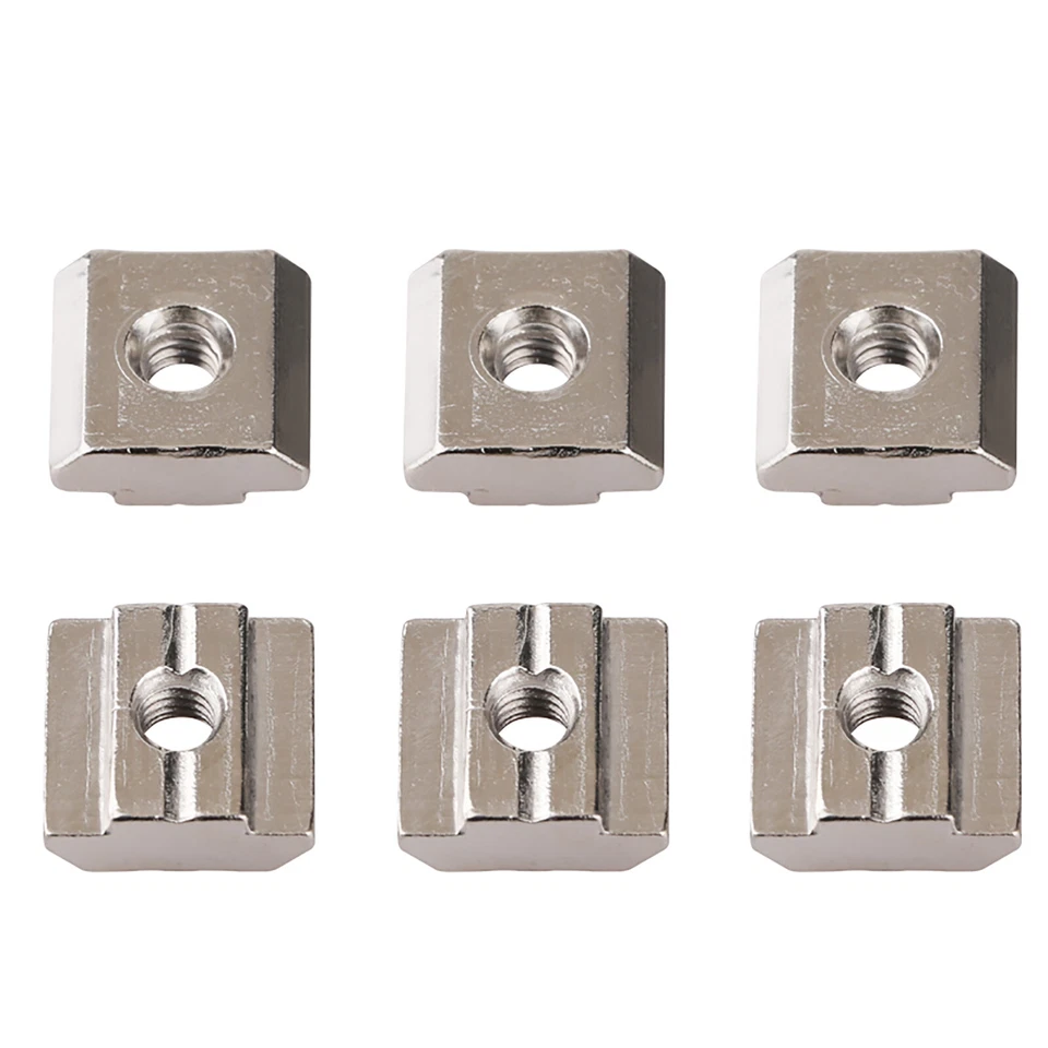 Gleitmutter T-Nut Nutensteine M3/4/5/6/8 für 20-45 Aluprofil Profil Nut,Verzinkt - Bild 2 von 4
