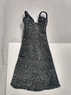 Vintage Barbie #9837 Dramatic Black and Silver Shimmer Dress Mattel 1977