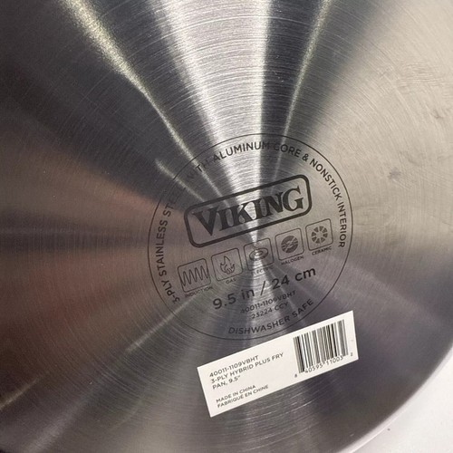 Sartén antiadherente de 3 capas Viking Hybrid Plus, juego de 2 piezas, 9,5” y 11” pulgadas - Imagen 9 de 9