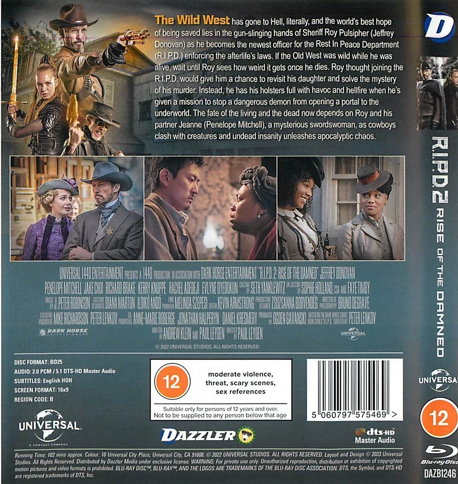 R.I.P.D. 2: Rise of the Damned - [Blu-ray] - Image 2 of 2