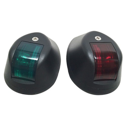 12V Marine Boot 6 LED Bi-Color Bugnavigationslichter Rot & Grün - Picture 4 of 5