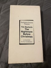 Tim Burtons The Nightmare Before Christmas VHS For Your Consideration Rare Promo