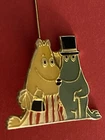 Moomin Pin Badge ~ Moominmamma and Moominpappa 1993