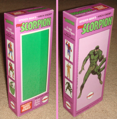 MEGO 8'' SCORPION CUSTOM BOX ONLY