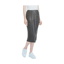 Dalia Ladies Black Pleated Skirt Large NWT