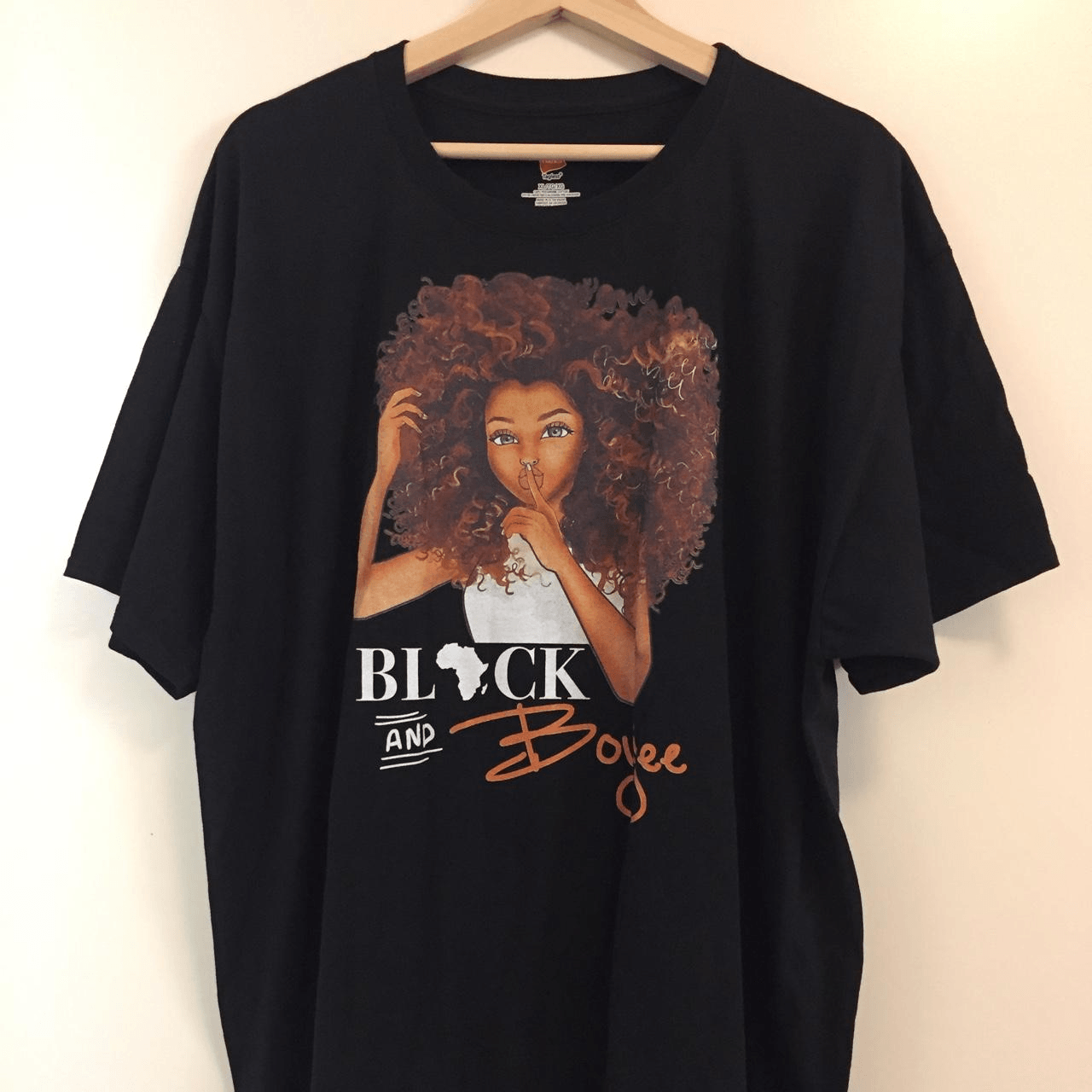 Black and Boujee T-shirt size XL