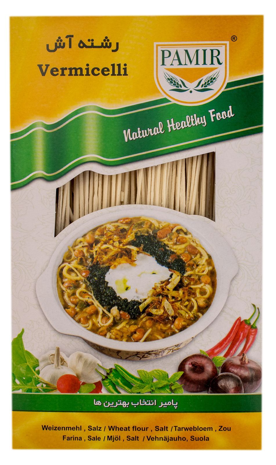 Spezielle Bandnudeln für orientalische Suppe 455gr Reshte Ash