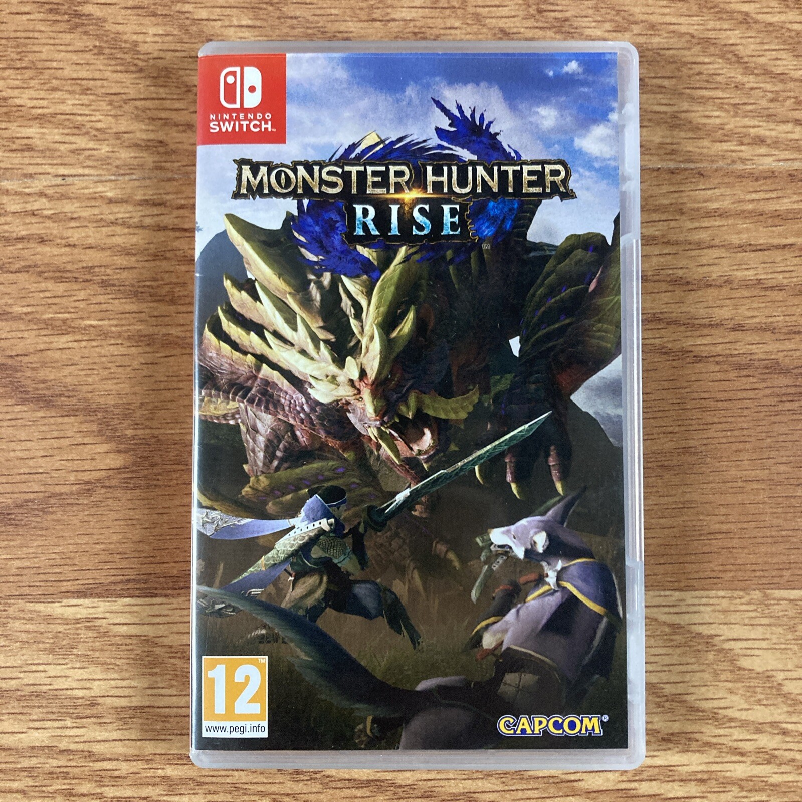 Monster Hunter Rise PAL Version Nintendo Switch - CASE ONLY