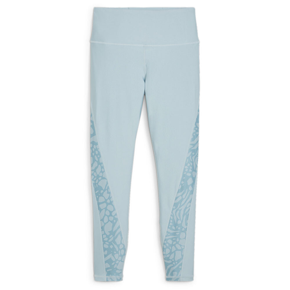 Женские леггинсы Puma Fit Eversculpt с завышенной талией 78, графическая версия, синие спортивные
