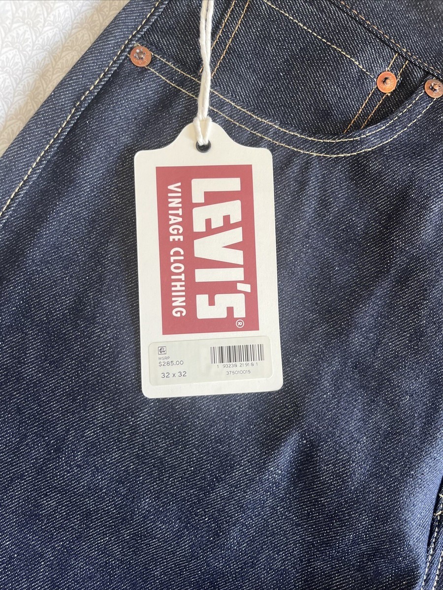 Levi's Vintage Clothing LVC 1937 501XX Jeans Rigid Size 32 X Levi's Vintage Clothing LVC 1937 501XX Jeans Rigid Size 32 X