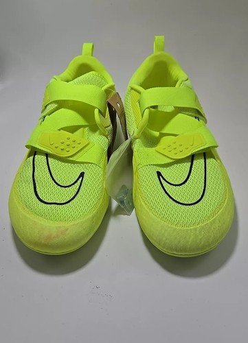 Sz 15 Nike SuperRep Cycle 2 Cycling Shoes Volt DH3396-700 Men's New - Picture 3 of 12