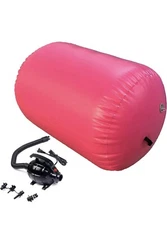 Inflatable Gymnastic  Tumble Track Air Barrel Gymnastics Roller With Air Pump