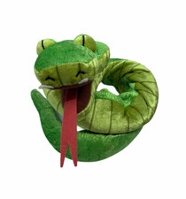 RARE Disney Store Tarzan Green Snake 48  Poseable Bendable Plush