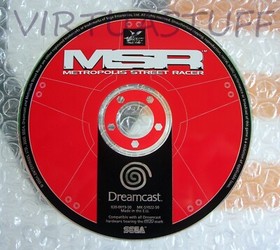Metropolis Street Racer, MSR, Sega Dreamcast, Euro UK Market, Complete, Like New