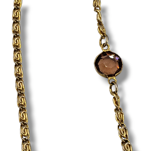 Goldette Multi Strand Intaglio Cameo Pendant Satellite Bead Necklace Victorian - Picture 16 of 17