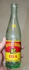 GREENVILLE MISS  RC ROYAL CROWN  SODA BOTTLE 10 OZ ACL