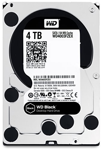 Western Digital WD4003FZEX 4TB 6GB s SATA 3.5in 7200RPM 64MB Cache Bare - Picture 1 of 1