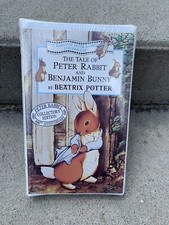 The Tale Of Peter Rabbit And Benjamin Bunny - VHS (1993, Clamshell) NEW / Sealed