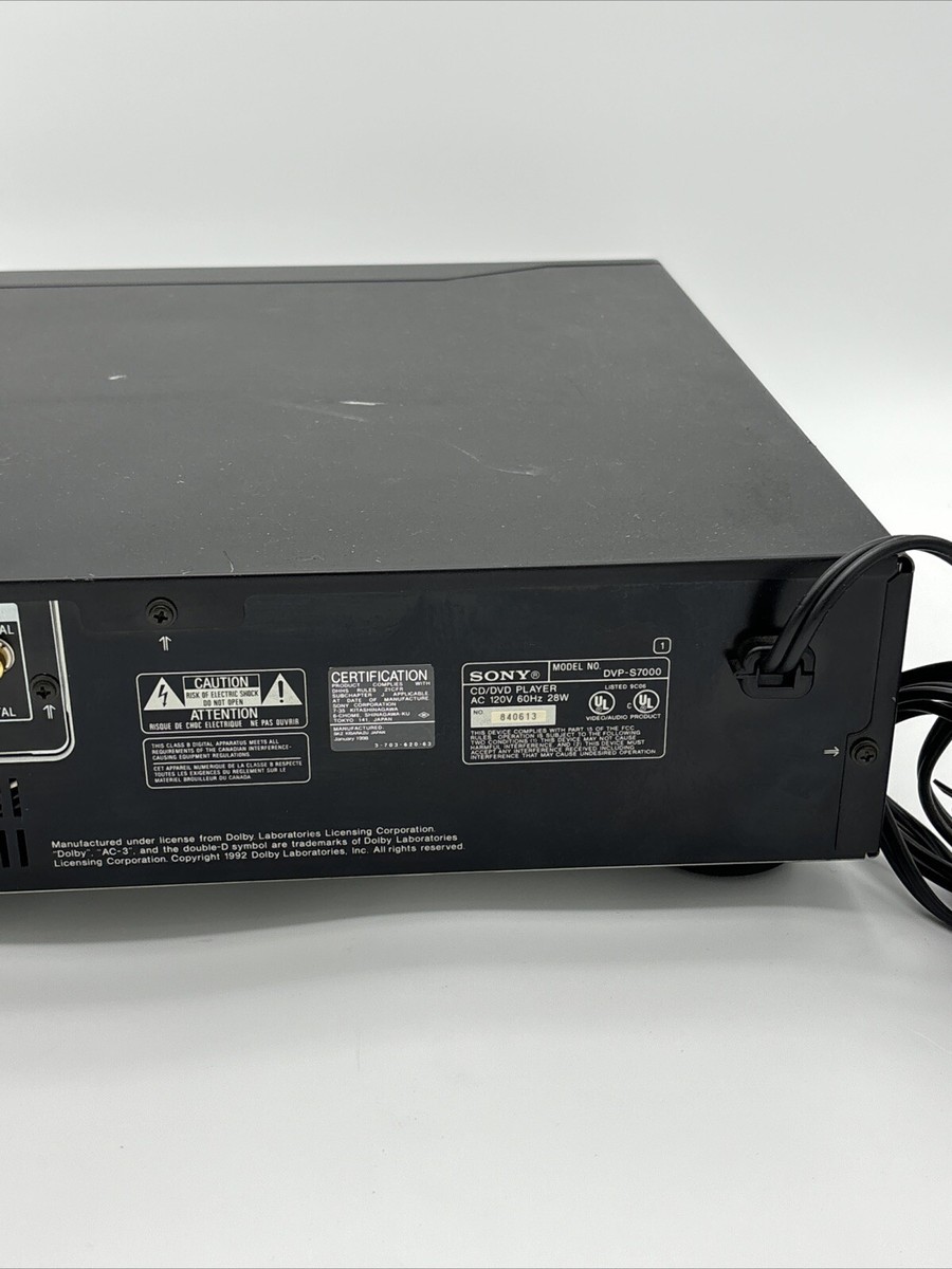 Buy Sony DVP-S7000 DVD Player online | eBay