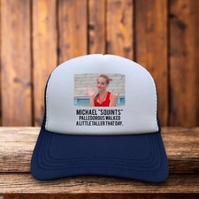 The Sandlot Mens Trucker Hat Blue Snapback Wendy Peffercorn Smalls Baseball Cap