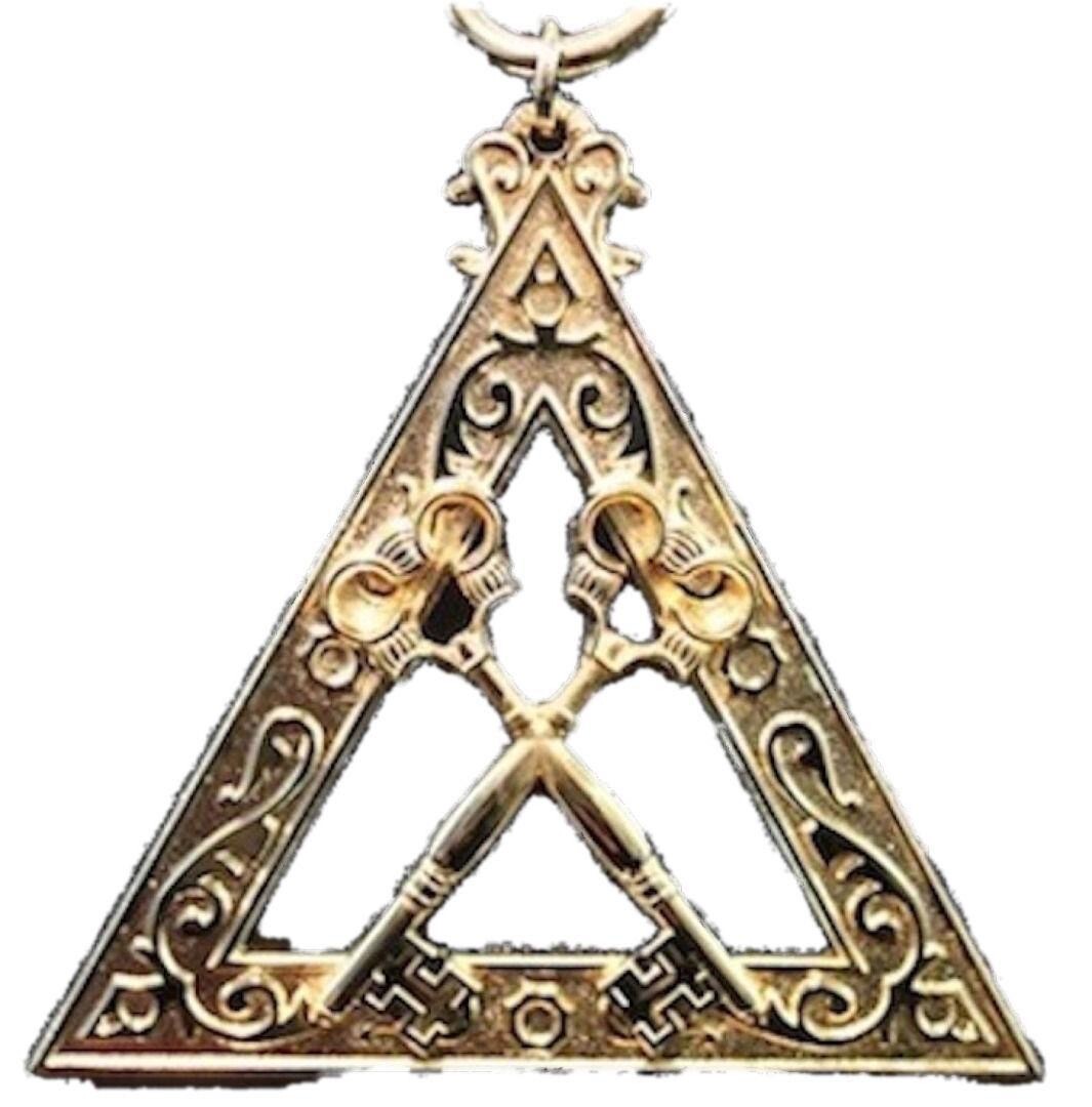 York Rite Royal Arch Treasurer Officers Collar Jewel | eBay