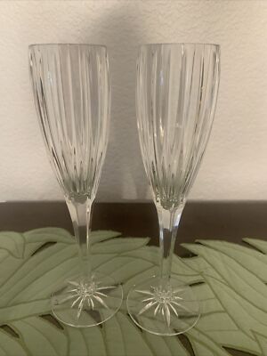 Mikasa 2 Tiara Champagne Flute 360313 Mint