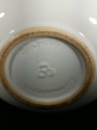 Mid century W.Germany Scheurich flower pot/ bowl # 890-17 6" tall 7" wide - Picture 2 of 6