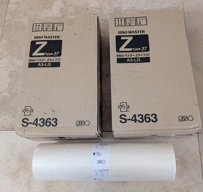 ● RISO MASTER Z type 37 A3-LG（9巻） riso master products for sale | eBay