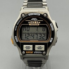 Vintage Timex Ironman Mens Watch 35mm Digital...