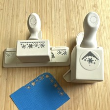 Martha Stewart Snowflake Paper Punch Set, snowfl Edge Corner Scrapbooking Tool