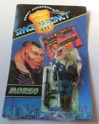 Gerry Anderson Space Precinct seltene Morgo Actionfigur von Vivid 1994