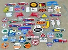 Lot of 50 Porcelain Enamel Signs – Mixed Designs, Vintage Style, single sided