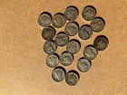 18) Coins US Mercury Dimes. Over 1.3 Troy Oz of Silver