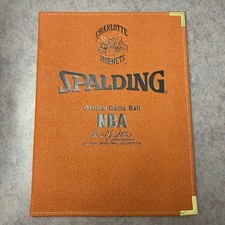 Spalding Official Game Ball Charlotte Hornets Legal Pad Cover
