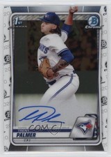 2020 Bowman Draft Chrome Draft Picks Auto Trent Palmer #CDA-DCR Auto 0co5