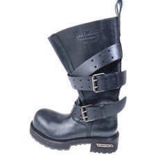 BALENCIAGA VENOM Leather Long BOOTS Used 7dc801f604b878f04e5166378a734cd6