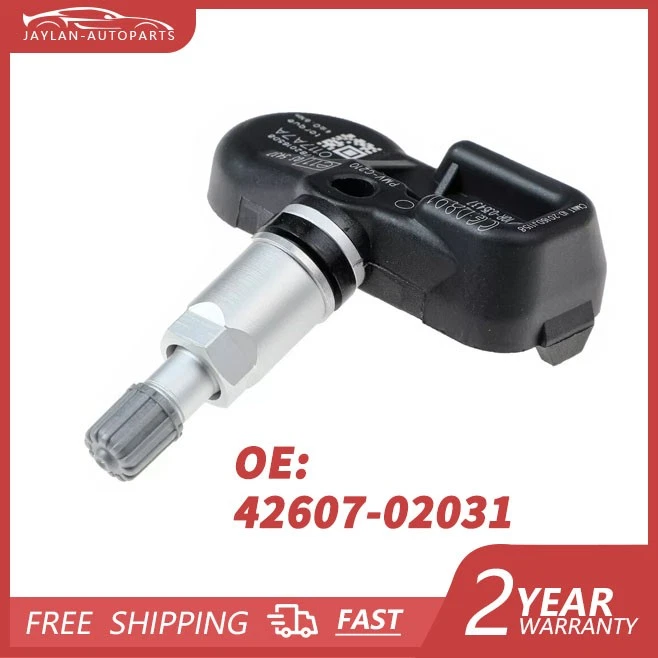 4PCS FOR TOYOTA AURIS HYBRID TPMS TYRE PRESSURE MONITOR SENSOR 42607-02031 12-18 - Image 4 of 4