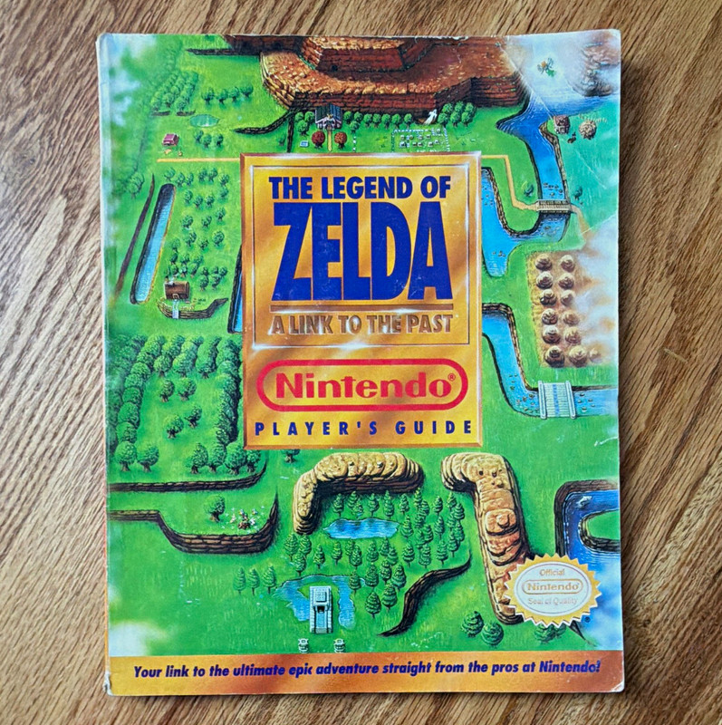 Nintendo The Legend of Zelda: A Link to the Past Player's Guide 1992 NS009