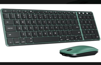 Seenda Wireless Bluetooth Keyboard and Mouse Combo Multi-Device Rechargeable