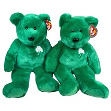 Ty Beanie Baby  Erin  the Bear DOB March 17, 1997 4186 Retired