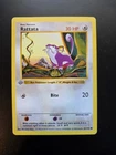 Pokémon Rattata Base Set Shadowless 1st Edition Basic Common 61/102 30 HP 1999