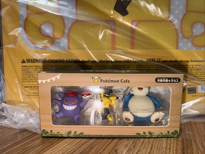 US Seller Pokemon Cafe Putitto Figure Limited Gengar Pikachu Snorlax Official