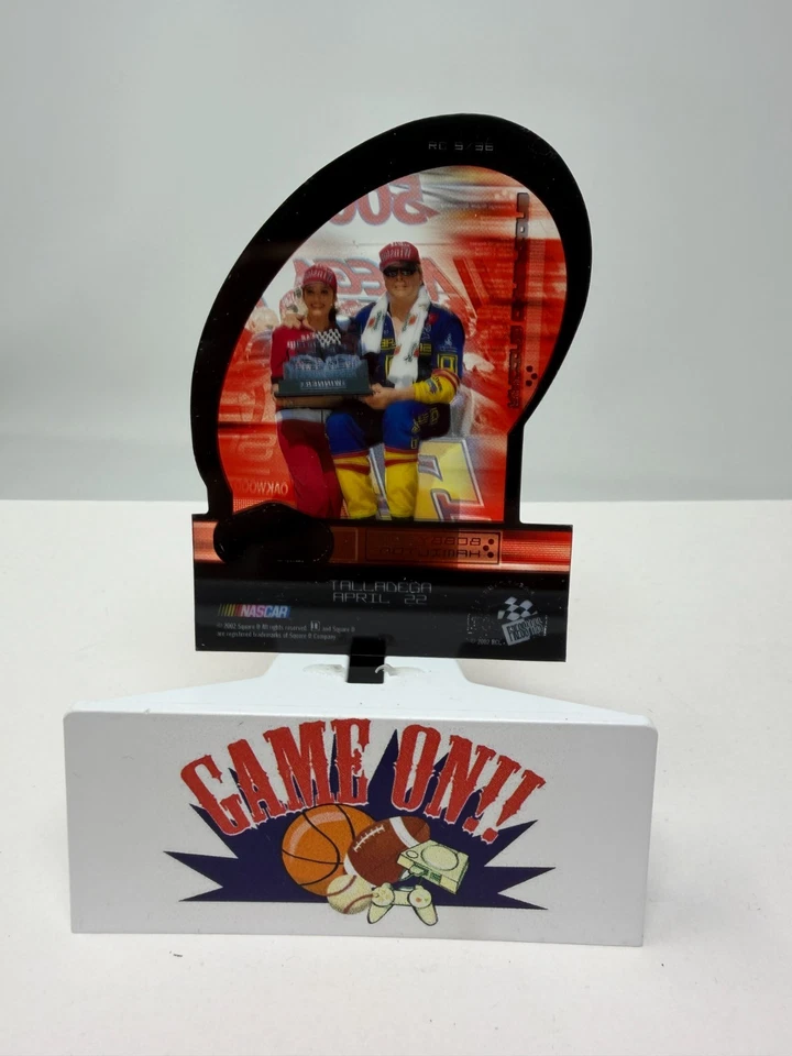 2002 Press Pass Eclipse Racing Champions Bobby Hamilton Die-Cut Card #RC 9 - Image 2 of 2