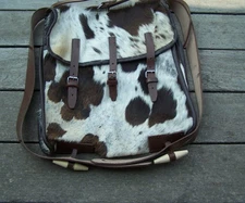 CIVIL WAR US CSA COWHIDE KNAPSACK 01