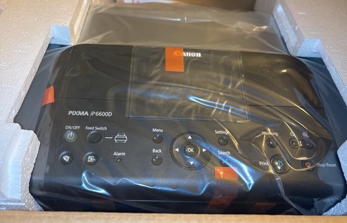 Impresora de inyección de tinta fotográfica Canon PIXMA iP6600D/Todo el contenido SELLADO DE FÁBRICA/C-¡Detalles! - Imagen 4 de 17