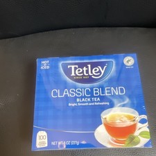 Tetley Classic Blend Black Tea 100 Bags 227g Pantry Beverage