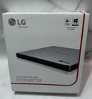 LG External Portable Drive GP65NS60 8X DVD+/-RW Writer USB 2.0 - Silver NEW