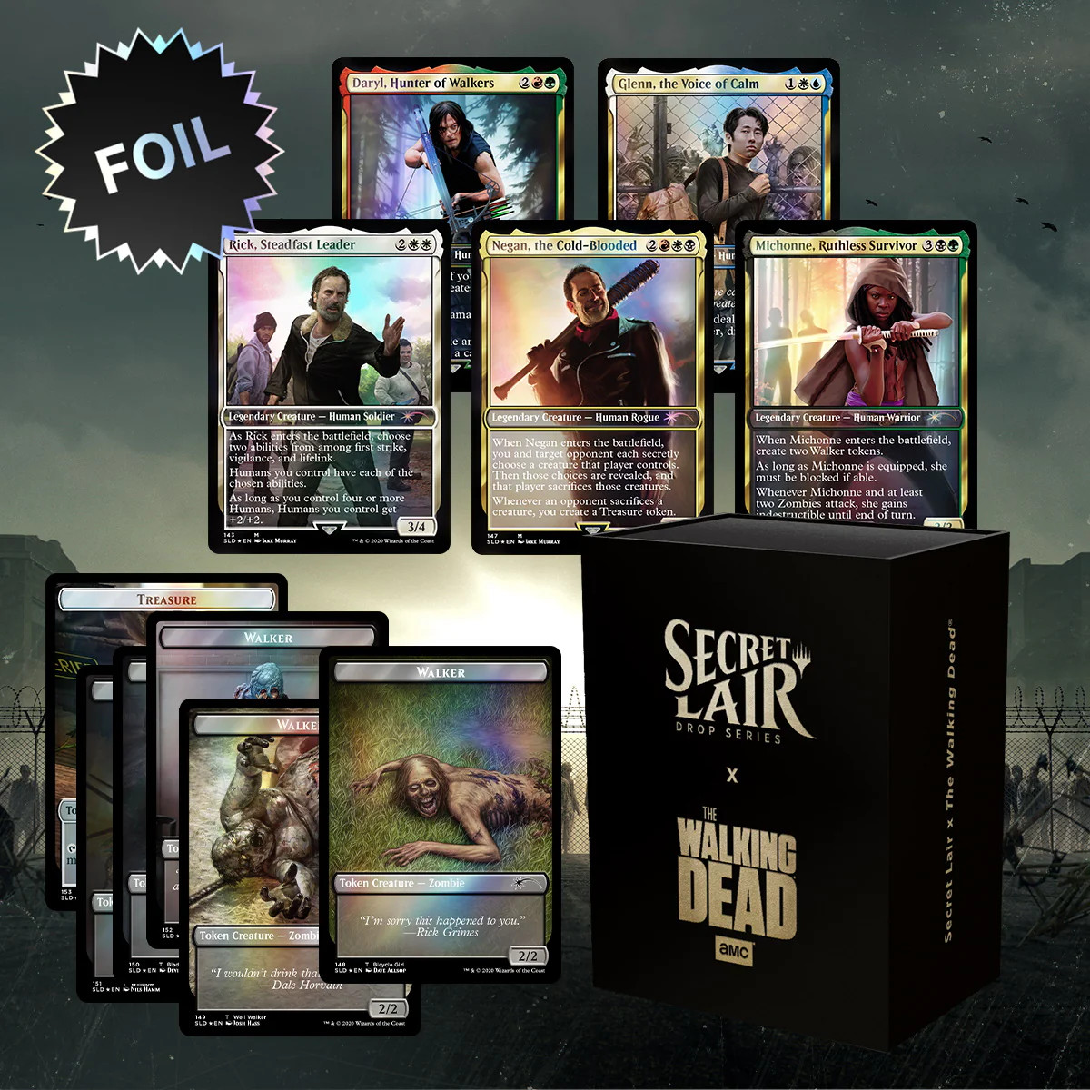 【未開封】MTG Secret Lair x The Walking Dead Magic: The Gathering TCG - Secret Lair x The Walking Dead FOIL