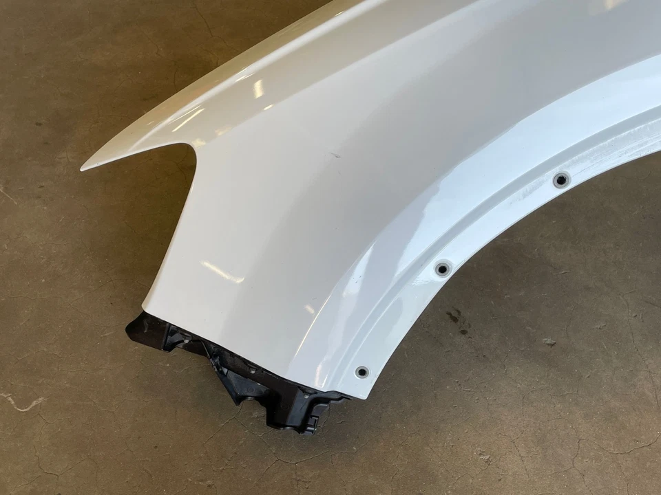 Audi Q7 2017 2018 2019 delantero izquierdo guardabarros panel cubierta carcasa blanca 1625 OEM Foto 4 de 4
