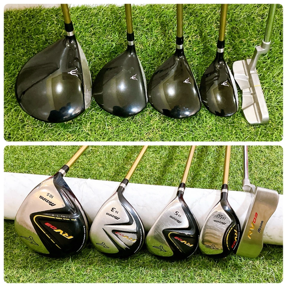 MIZUNO RV03 Men's Golf Club Set 13pcs Flex-SR Right-handed From Japan - Image 4 of 4